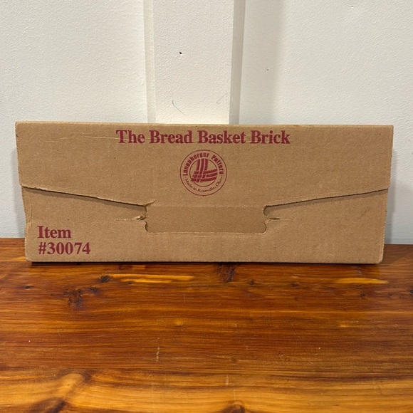 NIB The Pampered Chef The Bread Basket Brick - Picture 1 of 3
